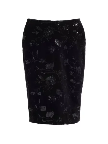 Fustă tip creion Elie Saab negru