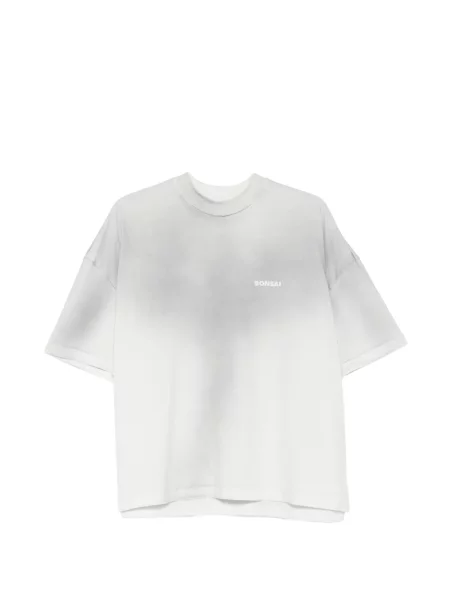 Tričko Bonsai s potiskem šedé