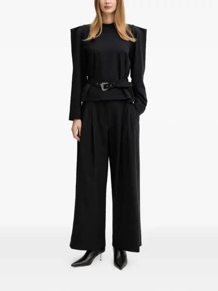 Top Versace Jeans Couture negru