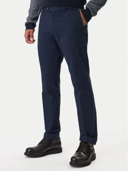 BOSS Pantaloni de costum C-Genius Bleumarin