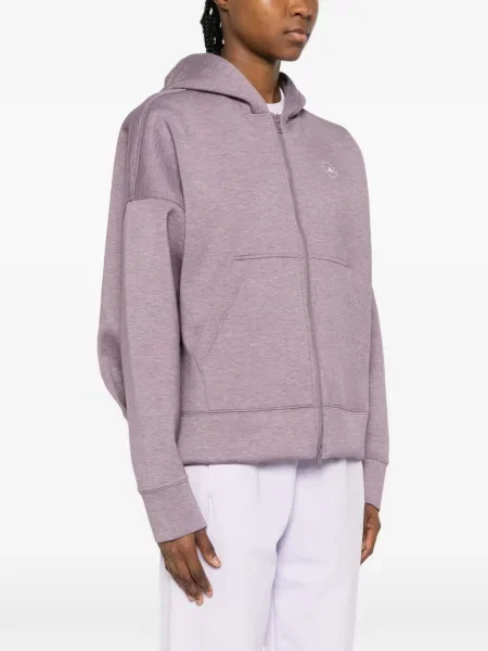 Hanorac cu glugă Adidas By Stella Mccartney violet