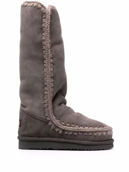 Botine Mou gri