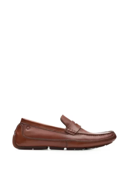 Pantofi loafer Clarks Originals din piele maro
