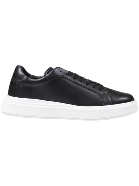 Calvin Klein Sportcipők Low Top Lace Up Lth fekete