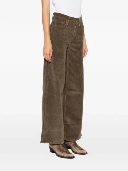 Blugi cu picior larg Levi's® de catifea cord maro