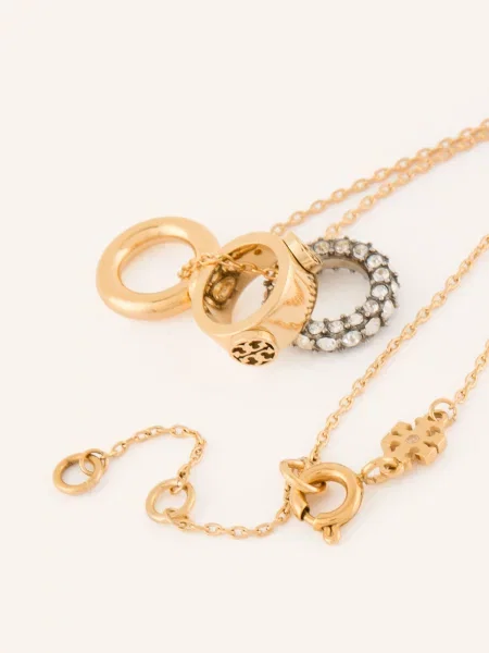 Kolczyki Tory Burch żółte