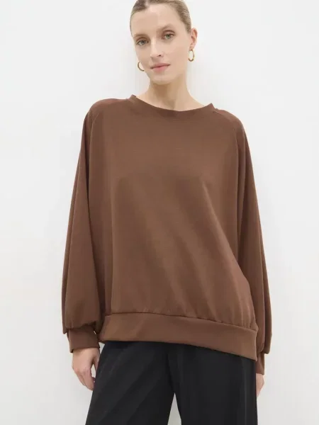 Суитчър Answear Lab кафяво