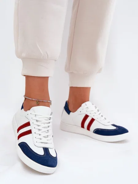 Кожени кецове Zazoo бяло