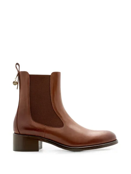 Botine chelsea Lottusse din piele maro
