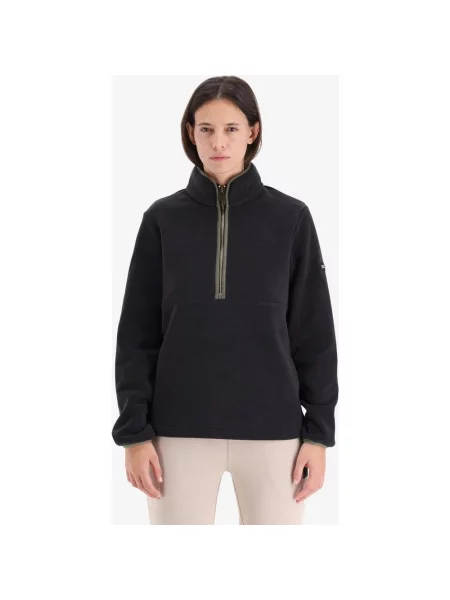 Polar Superdry Estate Half Zip S czarny