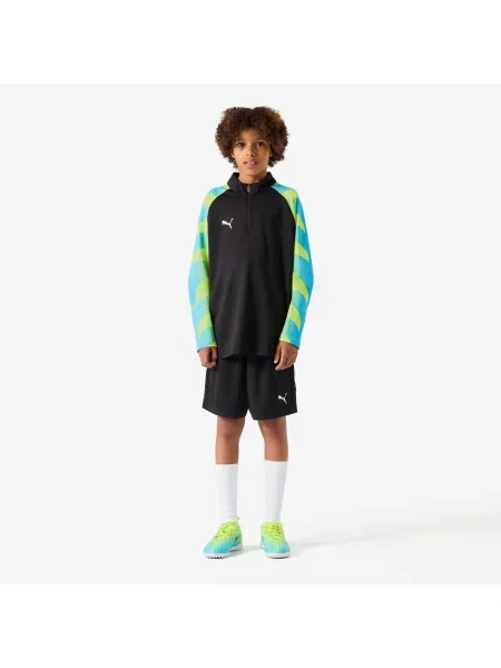 Bluza piłkarska dla dzieci Puma IndividualLIGA SMU na krótki czarna