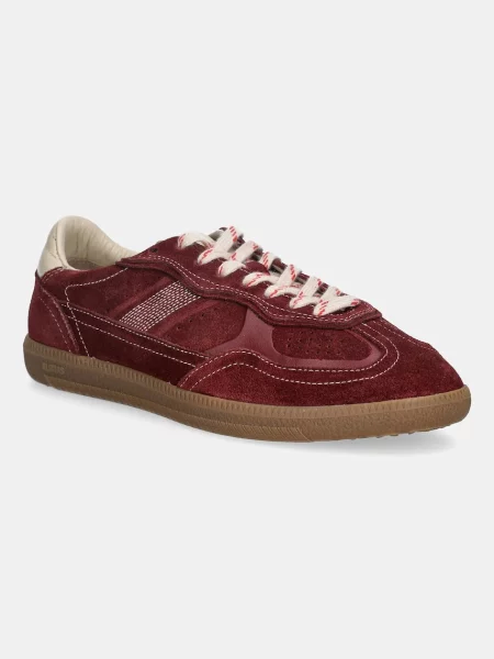 Alohas sneakers din piele bordo