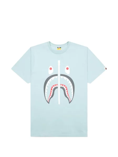 Tricou A Bathing Ape® cu imagine albastru