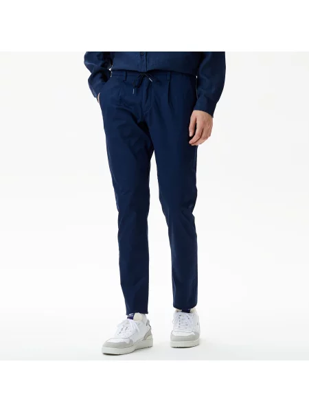 Lacoste Spodnie Lacoste granatowe