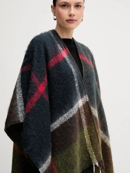 Barbour Пончо зелено