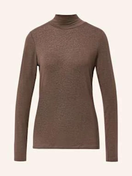 Comma Koszulka Z Długim Rękawem braun