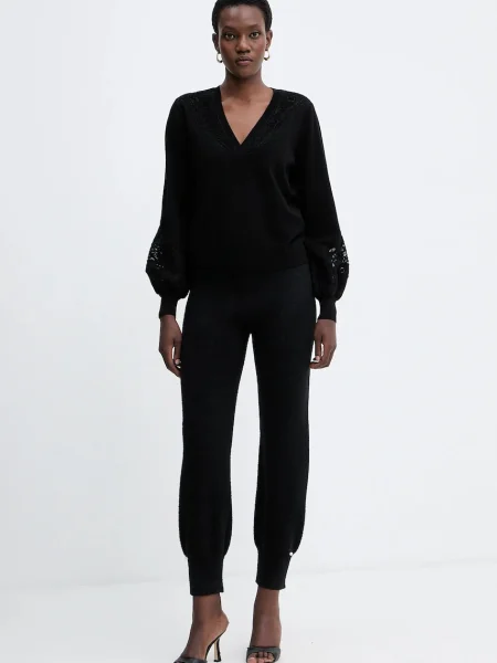 TWINSET Pulover negru