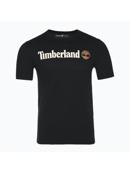 Koszulka Timberland z krótkim rękawem czarna
