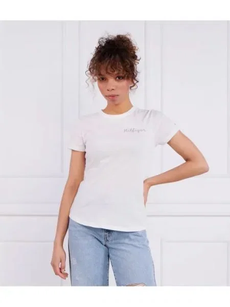 Tommy Hilfiger Tricou alb