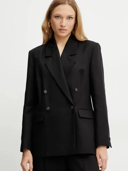 Lanen suknjič Ivy Oak JASEMINA ROSE črna