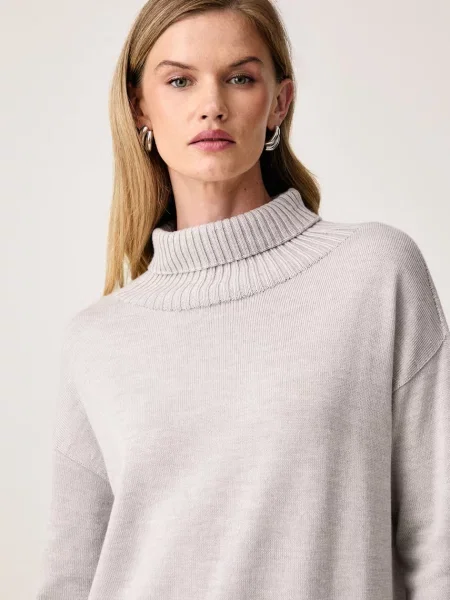 MM by Max Mara női gyapjú garbó MMLMEANDRO szürke