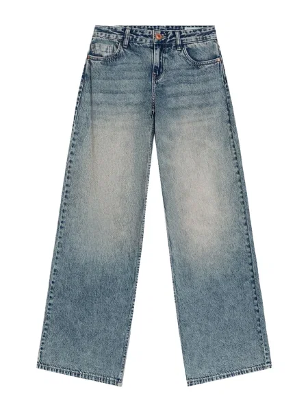 Bershka Jeans albastru