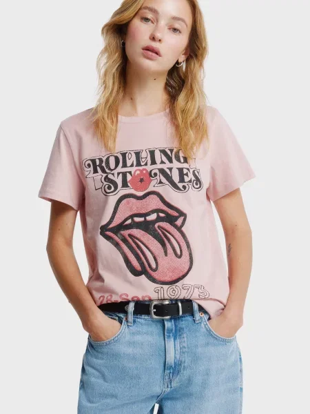 Футболка Springfield рожева