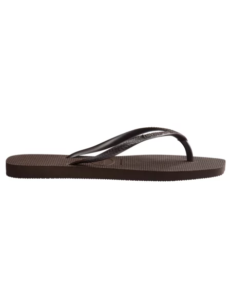 Klapki Havaianas brązowe