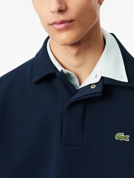 Gulerat tricou polo Lacoste albastru