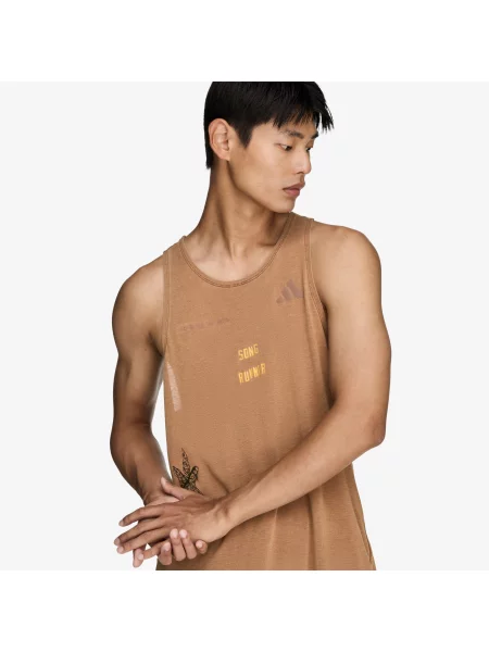 Tricou adidas Tank Dusky Bronze L