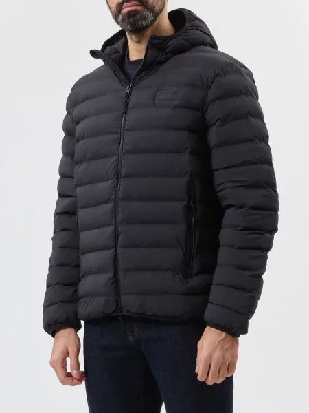 Куртка Ea7 Emporio Armani чорна