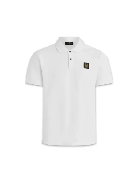 Koszulka polo Belstaff biała