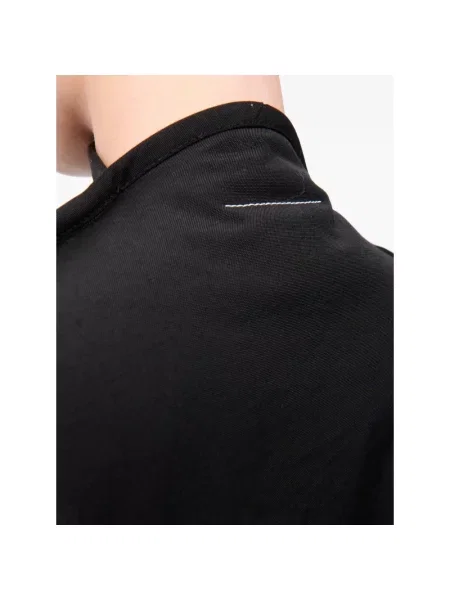 Krótka ocieplana kurtka Mm6 Maison Margiela czarna