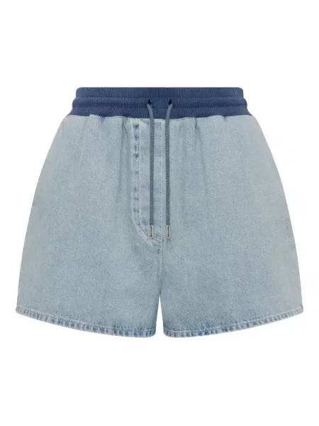 Szorty jeansowe Moschino Jeans niebieskie