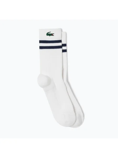 Șosete pentru bărbați Lacoste alb/albastru navy alb