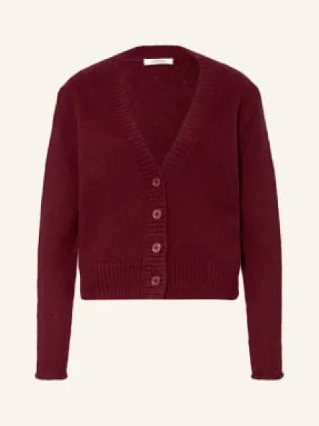 Dorothee Schumacher Kardigan Luxury Love Z Kaszmiru rot brązowy