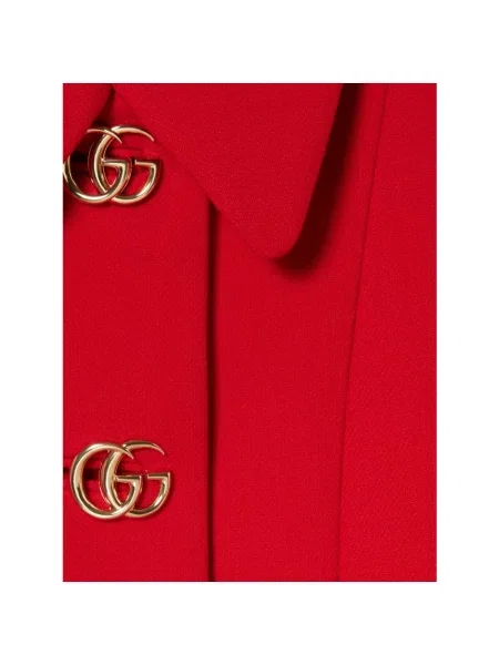 Płaszcz Gucci wełniany czerwony