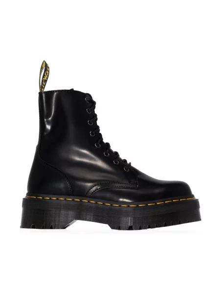 Botki Dr. Martens skórzane retro czarne