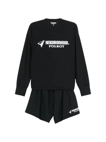 Fitness pantaloni scurți Neighborhood negru
