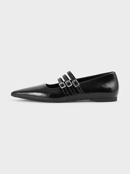 Usnjene balerinke Vagabond Shoemakers HERMINE črna