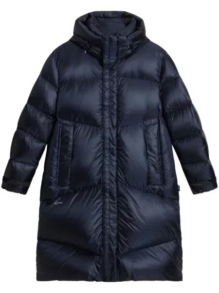 Geacă cu puf Woolrich albastru