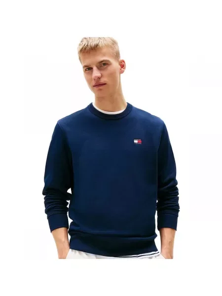 Melegítő felső Tommy Jeans kék
