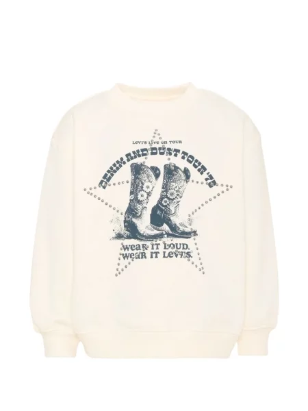 Bluza dziecięca Levi's biała