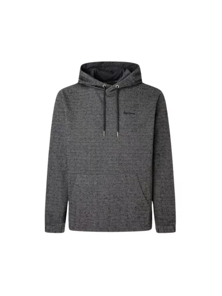 Bluza z kapturem Pepe Jeans z kapturem szara