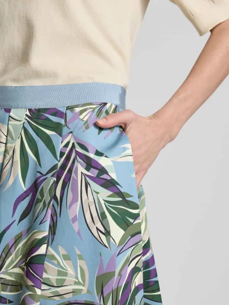 Spódnica midi z kontrafałdami model ‘RISATA’ Max&co.