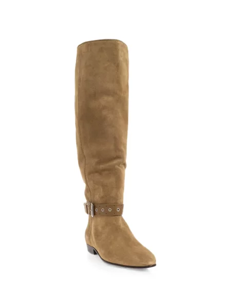 Botine Isabel Marant cu cataramă cu bretele
