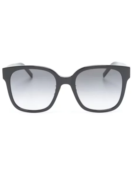 Ochelari de soare pătrați Saint Laurent Eyewear negru