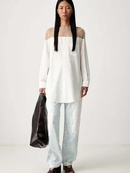 Maison Margiela bluză pentru femei simplă
