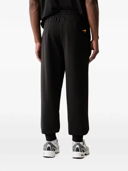 Pantaloni Puma cu imagine alergare negru