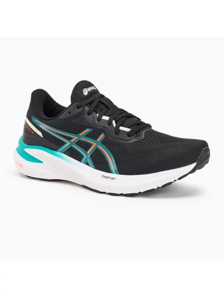 Мъжки обувки за бягане ASICS 13 black/wave teal черно